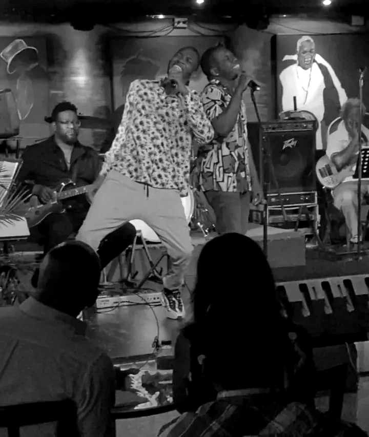 Malik Allsop and Z!ON perform at Kaiso Blues Cafe.